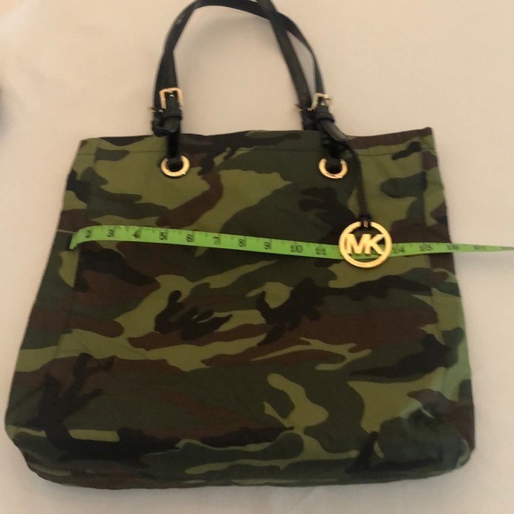 Michael Kors Bags Mk Camouflage Canvas Tote Poshmark